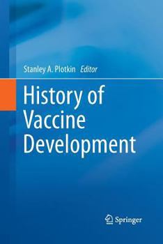 Paperback History of Vaccine Development Book