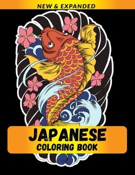 Paperback Japanese Coloring Book: Stress Relieving Designs to Color, Relax and Unwind Book