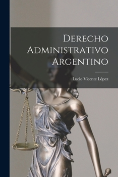 Paperback Derecho Administrativo Argentino [Spanish] Book
