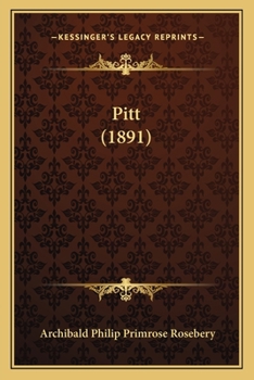 Paperback Pitt (1891) Book