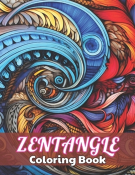 Paperback Zentangle Coloring Book: High Quality +100 Beautiful Designs Book