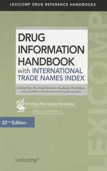 Paperback Drug Information Handbook With International Trade Names Index 2013-2014 (Lexicomp Drug Reference Handbooks) Book