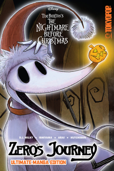 Paperback Disney Manga: Tim Burton's the Nightmare Before Christmas - Zero's Journey (Ultimate Manga Edition) Book