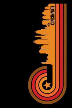 Paperback Cincinnati: 6x9 College Ruled Notebook to Write in with Skyline of Cincinnati, Ohio Book