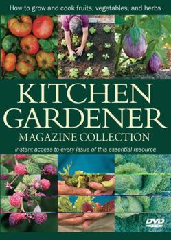 DVD-ROM Kitchen Gardener Magazine Collection Book