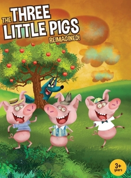 Hardcover Three Little Pigs Reimagined Book