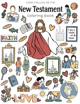 Paperback New Testament Coloring Book