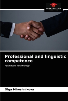 Paperback Professional and linguistic competence Book