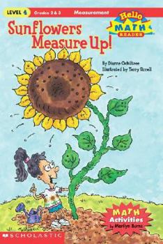 Sunflowers Measure Up! (Hello Math Reader) - Book  of the Hello Reader! Math Level 4