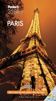 Paperback Fodor's Paris 25 Best 2020 Book