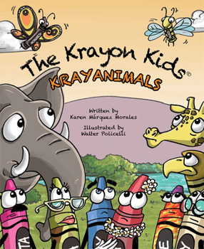 Hardcover The Krayon Kids: Krayanimals Book