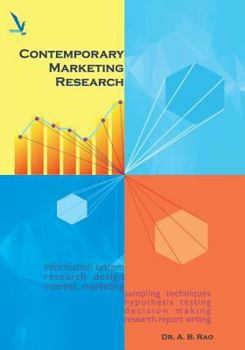 Paperback Contemporary Marketing Research Book