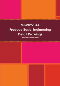 Paperback MEM09204A Produce Basic Engineering Detail drawings Book