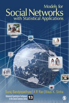 Hardcover Models for Social Networks With Statistical Applications Book