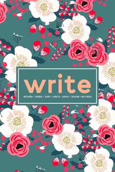 Paperback Write: Notebook - Journal - Diary- Libreta - Cahier - Taccuino - Notizbuch: 110 Pages for Writing, Drawing, Sketching & Organ Book