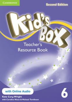 Paperback Kid's Box Level 6 Teacher's Resource Book with Online Audio Book