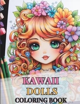 Kawaii Doll Coloring Book: Unleash Creativity with 42 Unique Kawaii Girl Icon Designs