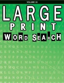 Paperback Large Print Word Search Book [Large Print] Book