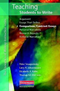 Paperback Teaching Students to Write Comparison/Contrast Essays Book