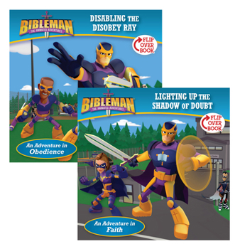 Disabling the Disobey Ray/Lighting Up the Shadow of Doubt, Flip-Over Book - Book  of the Bibleman