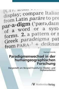 Paperback Paradigmenwechsel in der humangeographischen Forschung [German] Book