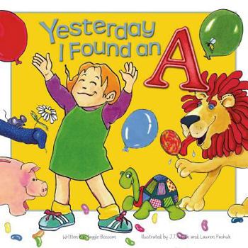Board book Yesterday I Found an A Book