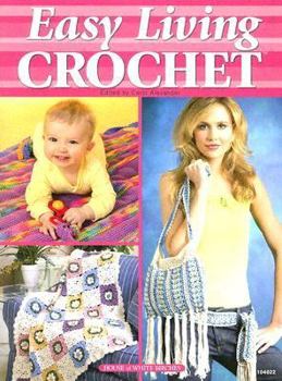 Paperback Easy Living Crochet Book
