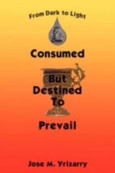 Paperback Consumed But Destined To Prevail: From Dark to Light Book