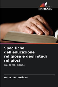 Paperback Specifiche dell'educazione religiosa e degli studi religiosi [Italian] Book