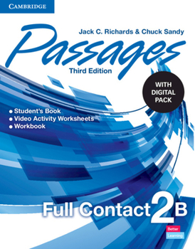 Paperback Passages Level 2 Full Contact B with Digital Pack Book