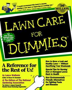 Paperback Lawn Care For Dummies Book
