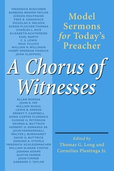 Paperback Chorus of Witnesses Book