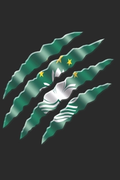 Paperback Macau Notebook: Macau Notebook - college book - diary - journal - booklet - memo - composition book - 120 sheets - Dot Grid paper 6x9 Book