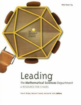 Hardcover Leading the Mathematical Sciences Department: A Resource for Chairs Book