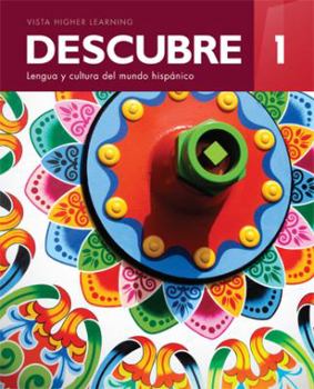 Printed Access Code Descubre 2017 L1 Supersite Plus (vText) + eCuaderno Code **CODE ONLY** [Spanish] Book