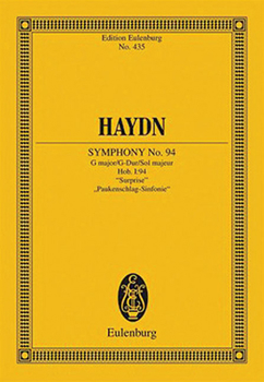 Paperback Symphony No. 94 in G Major, Hob.I:194 Surprise: Study Score Book