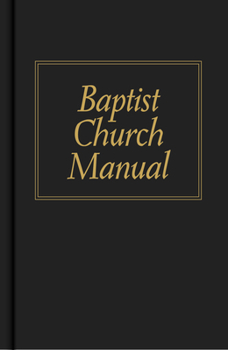 Hardcover Baptist Church Manual Book