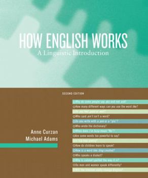 Paperback How English Works: A Linguistic Introduction Book