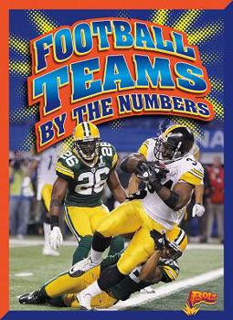 Library Binding Football Teams by the Numbers Book