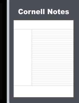 Paperback Cornell Notes: Note Taking System & Notebook - Abbey Book