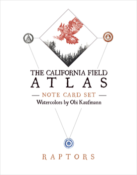 Paperback The California Field Atlas Note Card Set: Raptors Book