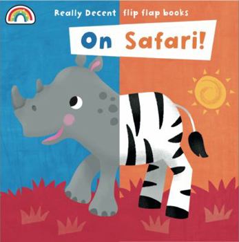 Board book Flip Flap - On Safari (Flip Flaps) Book