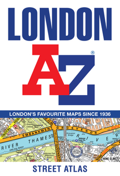 Paperback London A-Z Street Atlas Book