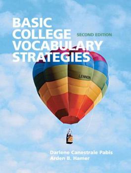 Paperback Basic College Vocabulary Strategies Book