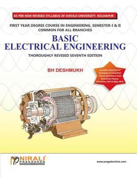 Paperback Basic Electrical Engineering (Shivaji University, F.E., Sem. I & Ii) Book