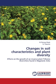 Paperback Changes in soil characteristics and plant diversity Book