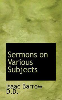 Paperback Sermons on Various Subjects Book