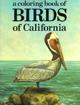 Paperback Birds of California-Coloring Book