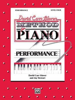 David Car Glover Method For Piano / Performance / Lev - Book  of the David Carr Glover Method for Piano Performance