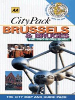 Paperback AA CityPack: Brussels and Bruges (AA CityPack Guides) Book